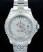 ROLEX LADY'S YACHT-MASTER 169622 PLATINUM BEZEL OYSTER PERPETUAL - Diamonds East Intl.