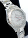 ROLEX LADY'S YACHT-MASTER 169622 PLATINUM BEZEL OYSTER PERPETUAL - Diamonds East Intl.