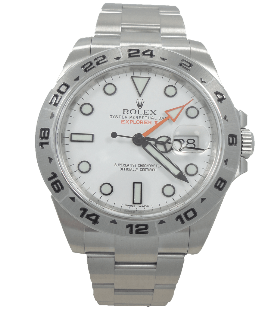 Rolex Oyster Perpetual Explorer II 216570 White Polar Dial UNWORN - Diamonds East Intl.