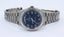 Rolex DAY DATE II President 218239 18k White Gold Rare Blue Wave Dial BOX & PAPERS - Diamonds East Intl.