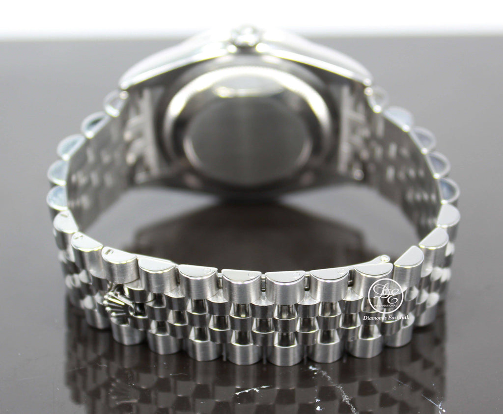 Rolex Datejust 116200 36mm Jubilee MOP Diamond Dial and Bezel Watch Box/Paper - Diamonds East Intl.