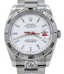 Rolex Datejust 116264 Oyster Turn-O-Graph White Dial 18K White Gold Bezel PAPERS - Diamonds East Intl.