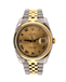 Rolex Datejust 36mm 116233 Champagne Roman Dial Two Tone Jubilee - Diamonds East Intl.