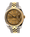 Rolex Datejust 36mm 116233 Champagne Stick Dial Two Tone Jubilee Bracelet - Diamonds East Intl.