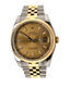 Rolex Datejust 36mm 116233 Champagne Stick Dial Two Tone Jubilee Bracelet