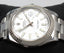 Rolex Datejust II 116334 41mm White Dial 18K White Gold Fluted Bezel Watch MINT - Diamonds East Intl.