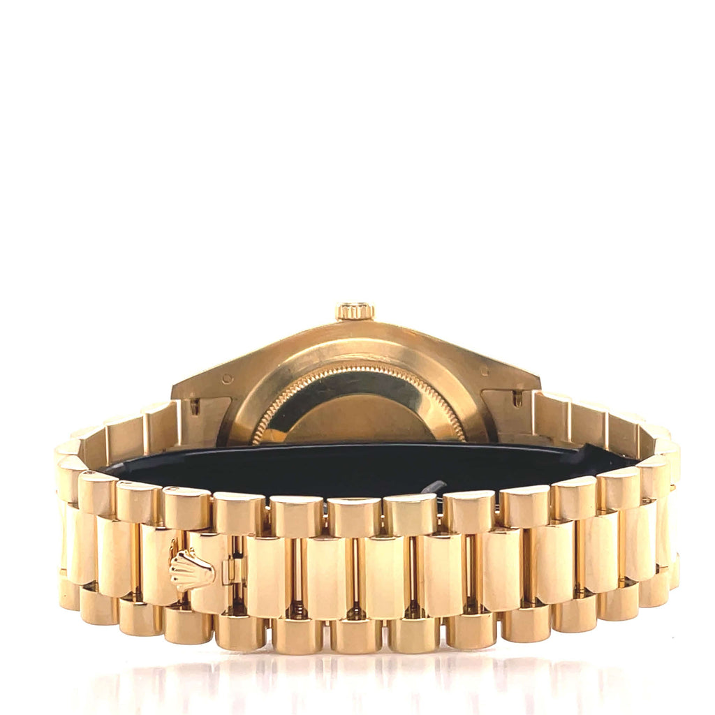 Rolex Day-Date II 218238 Ivory Concentric - Diamonds East Intl.