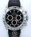 Rolex Daytona 116520 Cosmograph Stainless Steel Oyster & Rubber B Black Dial Papers MINT