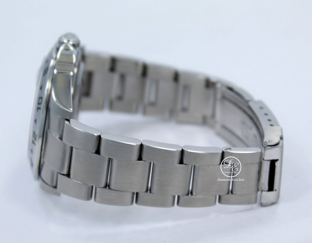 Rolex Explorer II 16570 GMT Oyster Date White Dial BOX/PAPERS - Diamonds East Intl.