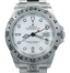 Rolex Explorer II 16570 GMT Oyster Date White Dial Watch - Diamonds East Intl.