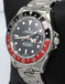 Rolex GMT MASTER II COKE 16710 BLACK/RED 40mm Steel Oyster Watch - Diamonds East Intl.
