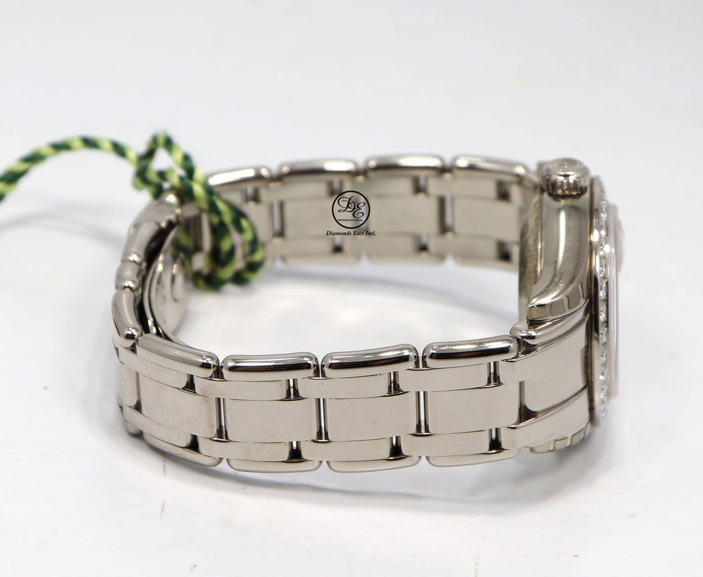 Rolex Masterpiece Pearlmaster 80299 18K White Gold Factory Tahitian Diamond Dial & Bezel MOP Dial B/PPR - Diamonds East Intl.
