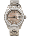 Rolex Masterpiece Pearlmaster 80299 18K White Gold Factory Tahitian Diamond Dial & Bezel MOP Dial B/PPR - Diamonds East Intl.