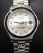 Rolex President Datejust 178279 31mm 18K White Gold MOP Diamond Dial Blue Sapphires Bezel MINT - Diamonds East Intl.