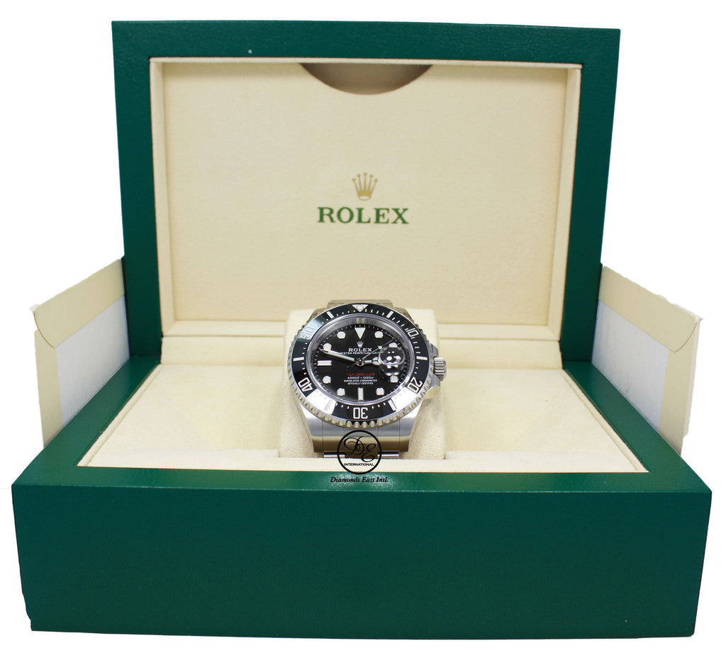 Rolex Sea-Dweller Red 43mm 126600 Oyster Perpetual Watch Box/Papers - Diamonds East Intl.