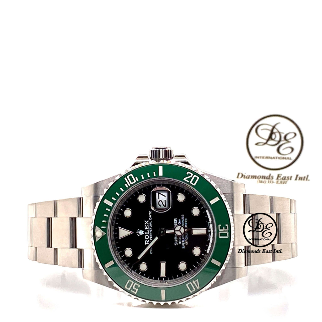 Rolex Submariner Kermit 126610LV Date Oyster Steel Ceramic Bezel Watch UNWORN - Diamonds East Intl.