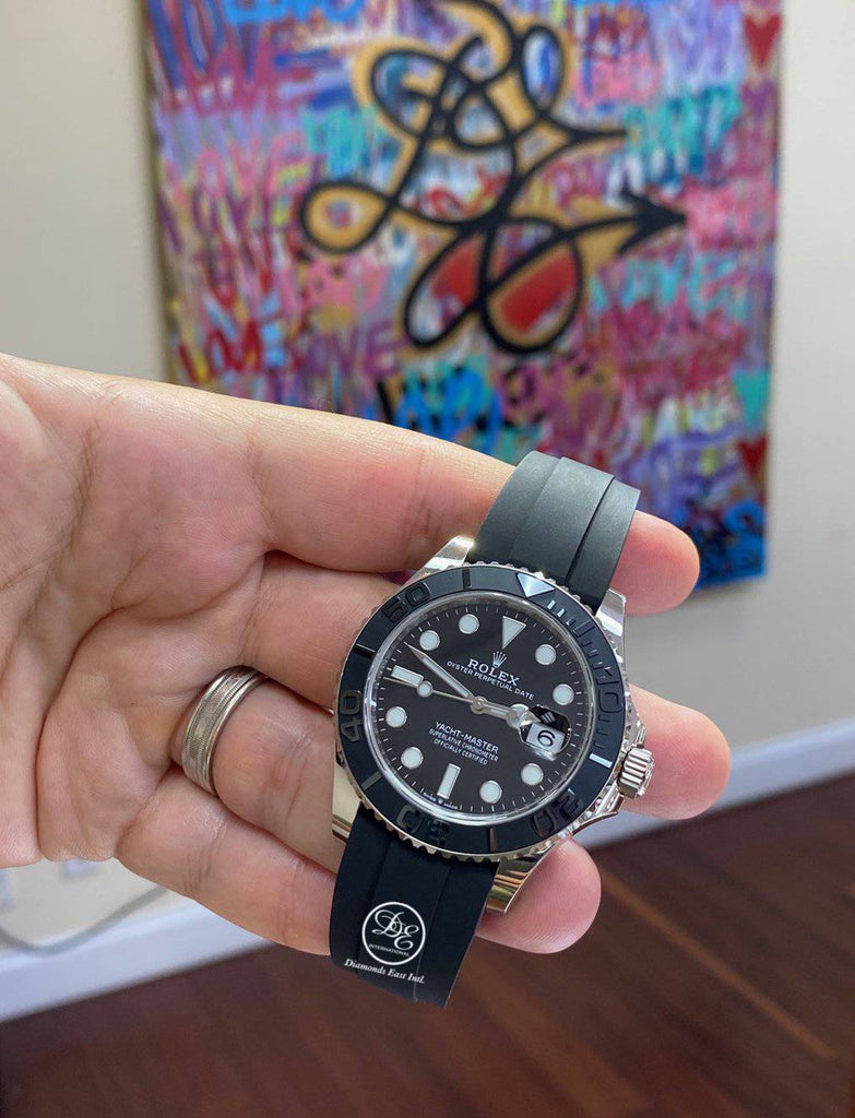 Rolex Yacht-Master 42mm 226659 18K White Gold Oysterflex UNWORN - Diamonds East Intl.