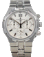Vacheron Constantin Overseas 49140/423A-8790 Chronograph Silver Dial Watch Mint
