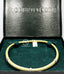 Roberto Coin Woven Silk 18k Yellow Gold 0.50ctw Diamond Choker Necklace Sapphire Clasp