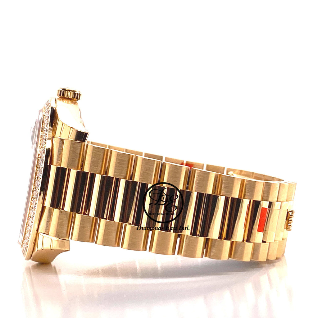 Rolex Day-Date 40 Black With Diamonds 228348RBR - Diamonds East Intl.