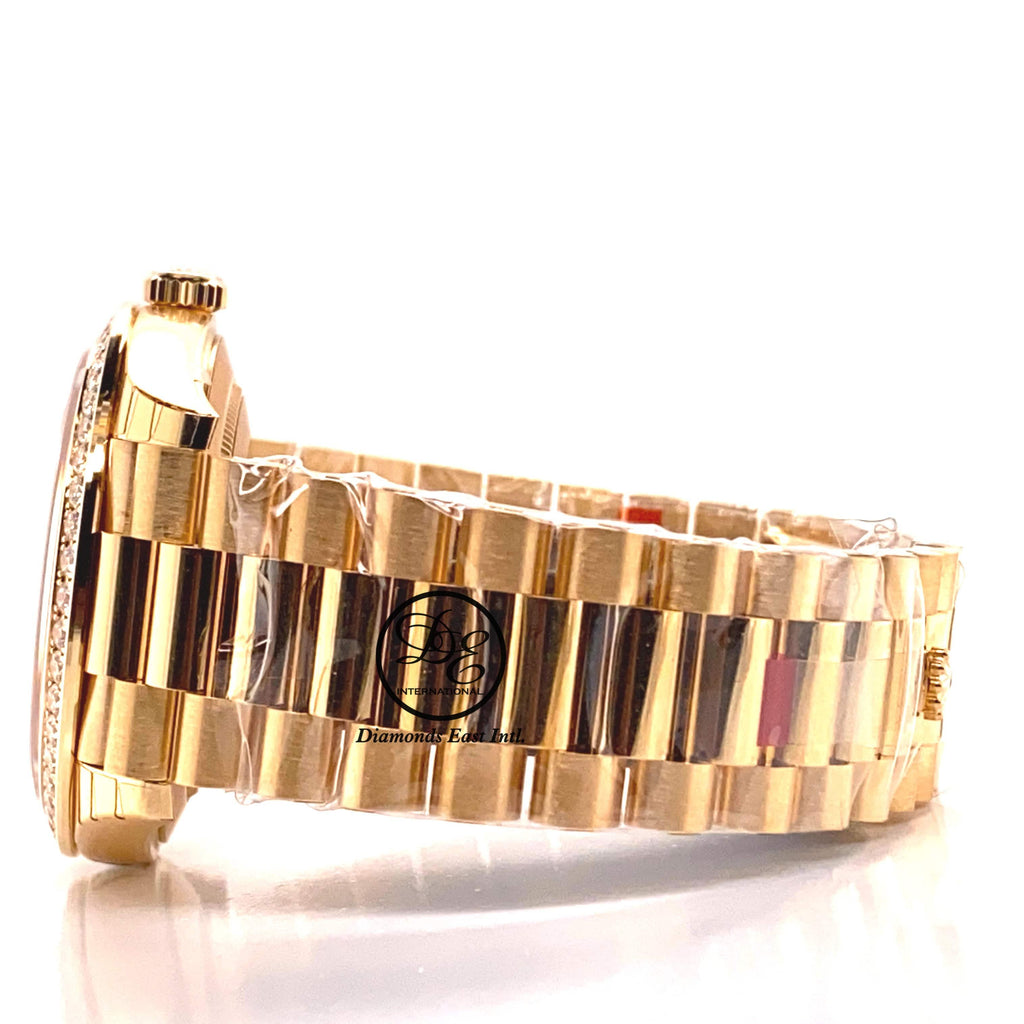 Rolex Day-Date 40 Champagne 228348RBR (Unworn) - Diamonds East Intl.