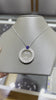 Chopard Happy Diamonds Necklace 18K white gold 3.37CT Diamonds 1.46CT Sapphires 799466-1903 BRAND NEW