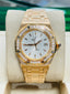 Audemars Piguet Royal Oak Lady 33mm FACTORY Diamonds 18K Rose Gold Automatic 77321OR.ZZ.1230OR.01 MINT