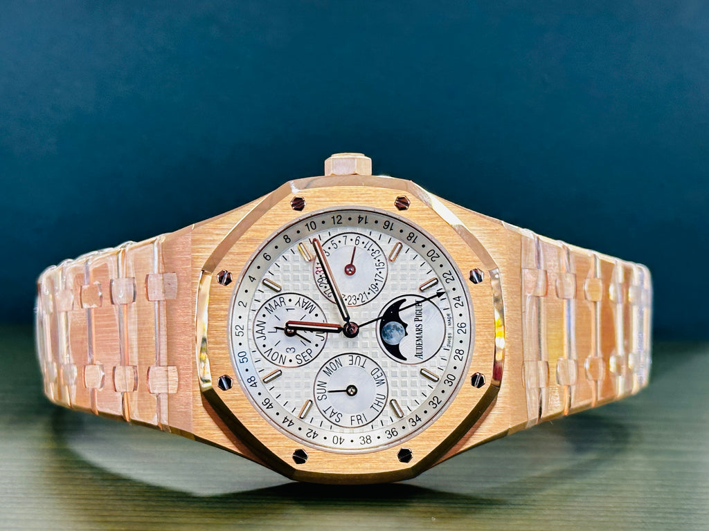 Audemars Piguet Royal Oak Perpetual Calendar 26574OR.OO.1220OR.01 PreOwned - Diamonds East Intl.