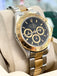 Rolex Daytona 40 16523 ZENITH  Stainless steel & Gold Black Dial PreOwned 1997-1998 - Diamonds East Intl.