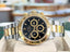 Rolex Daytona 40 16523 ZENITH  Stainless steel & Gold Black Dial PreOwned 1997-1998 - Diamonds East Intl.