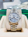 Rolex Day-Date 36 118239 President Day Date Silver Roman White Gold Box and Papers