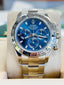 Rolex Daytona 116509 40 White Gold Cosmograph Blue Index Dial Box and Papers MINT