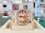 Rolex Day-Date II 218235 41   18k EverRose Concentric Dial  Custom Rose Gold Diamond Bezel   PreOwned - Diamonds East Intl.