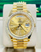  Have one to sell? Sell now Rolex Day-Date President 18k Yellow Gold 228238 Custom 3.50ct Diamond Bezel MINT