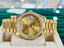 Rolex Day-Date 228238 President 18k Custom Yellow Gold 3.50ct Diamond Bezel Champagne Stick Dial Basic Info - Diamonds East Intl.