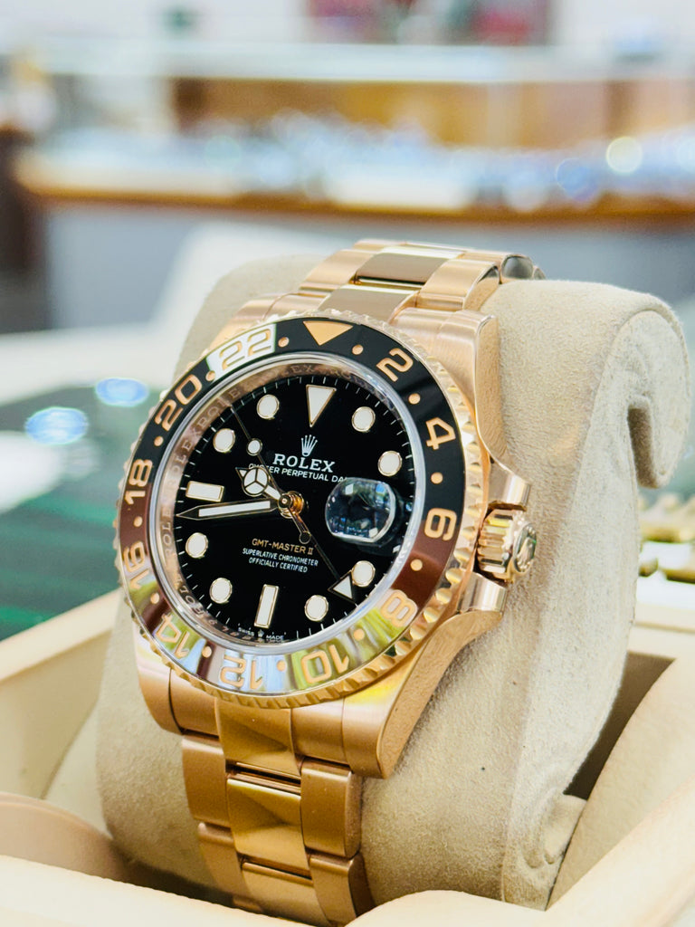 Rolex GMT-Master II Rootbeer 126715CHNR PreOwned - Diamonds East Intl.