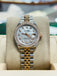 Rolex Lady-Datejust 279381RBR 28  Steel Rose Gold Mother of Pearl Diamond  Box and Papers PreOwned - Diamonds East Intl.