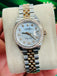 Rolex Lady-Datejust 279381RBR 28  Steel Rose Gold Mother of Pearl Diamond  Box and Papers PreOwned - Diamonds East Intl.