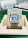 Cartier Tank Française WSTA0067 36.7mm Large Silvered Roman Dial  Box and Papers Unworn