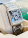 Cartier Tank Française WSTA0067 36.7mm Large Silvered Roman Dial  Box and Papers Unworn