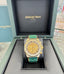 Audemars Piguet Royal Oak Chronograph 41 26240BA.OO.1320BA.02 Yellow Gold Smoke Dial  Box and Papers Unworn - Diamonds East Intl.