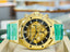 Audemars Piguet Royal Oak Chronograph 41 26240BA.OO.1320BA.02 Yellow Gold Smoke Dial  Box and Papers Unworn - Diamonds East Intl.