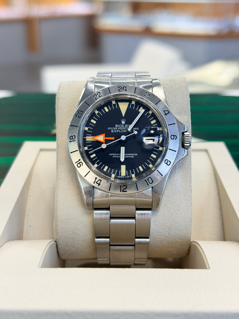 Rolex Explorer II 1655 “Steve Mc Queen” 1975-1976  RARE VINTAGE - Diamonds East Intl.