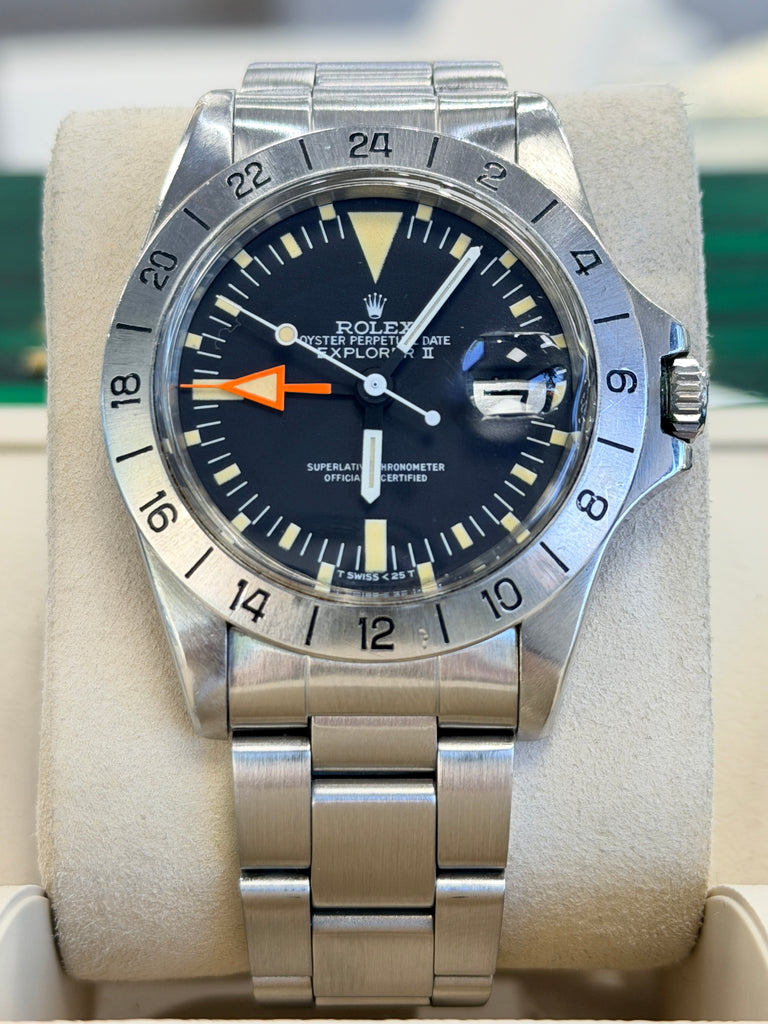 Rolex Explorer II 1655 “Steve Mc Queen” 1975-1976  RARE VINTAGE - Diamonds East Intl.