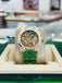 Audemars Piguet Royal Oak 37 15467OR.OO.1256OR.02  Double Balance Wheel Openworked Rose Gold Purple Inner Bezel  Box and Papers Unworn - Diamonds East Intl.