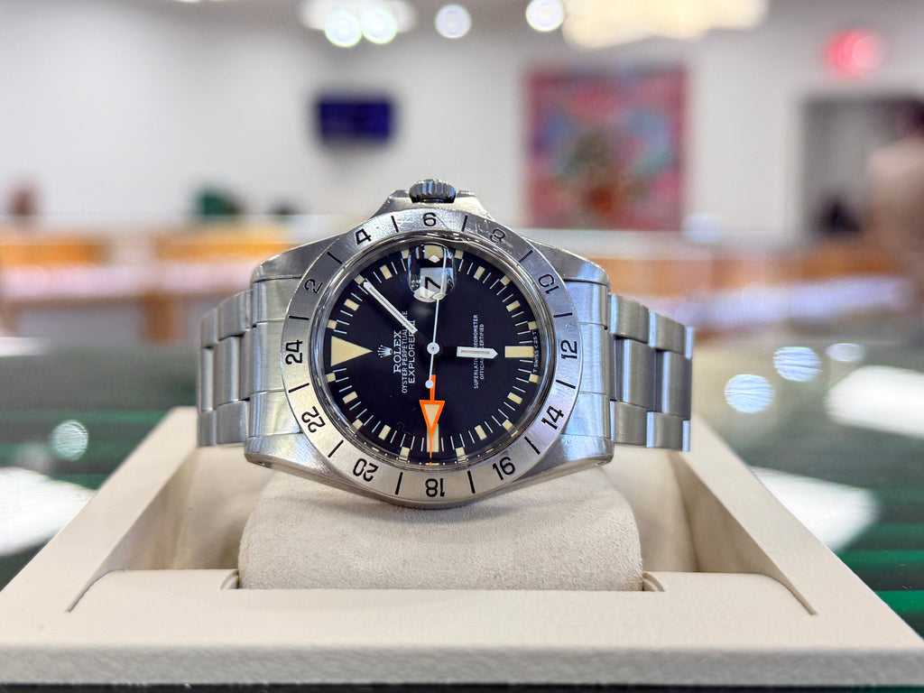 Rolex Explorer II 1655 “Steve Mc Queen” 1975-1976  RARE VINTAGE - Diamonds East Intl.