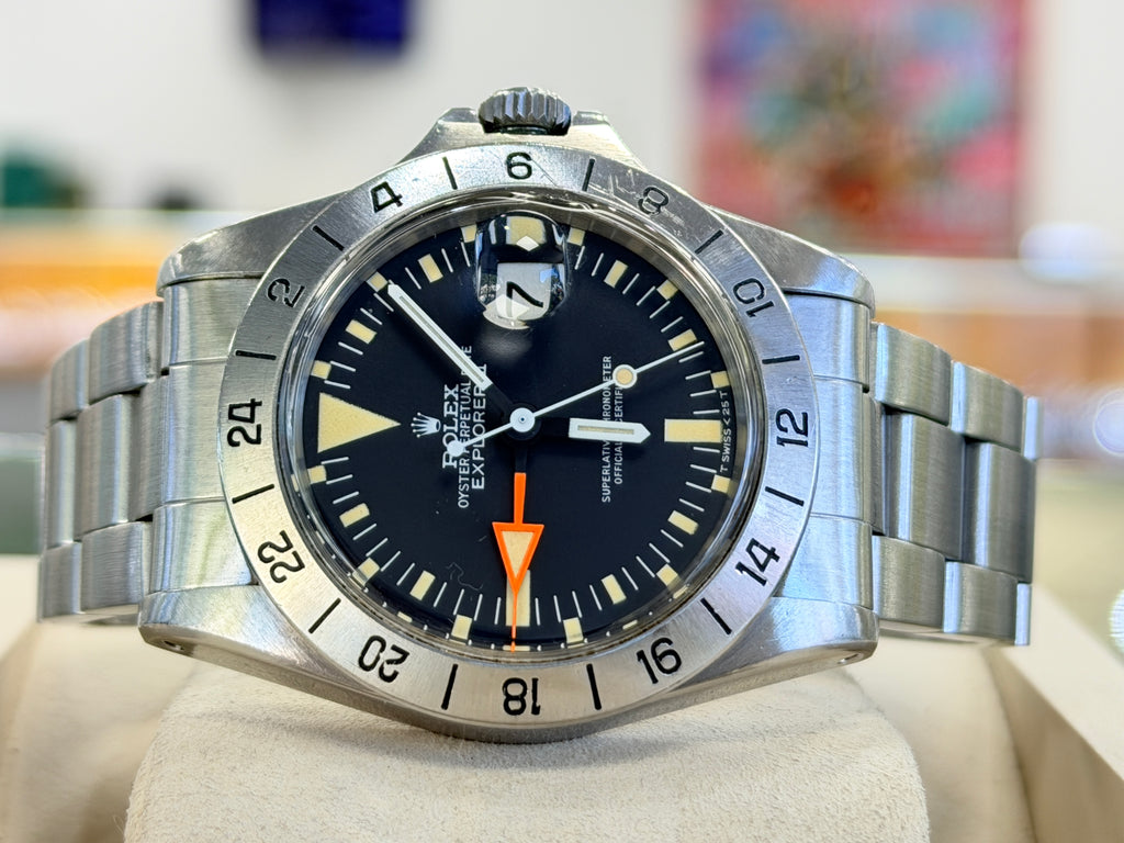 Rolex Explorer II 1655 “Steve Mc Queen” 1975-1976  RARE VINTAGE - Diamonds East Intl.