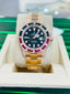 Rolex GMT-Master II 126755SARU 18K Rose Gold FACTORY Sapphires & Rubies Box Papers UNWORN