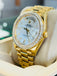 Rolex DayDate 40 228238  Custom Diamond Mother oF Pearl Dial Custom Natural Diamond Bezel  Box and Paper MINT