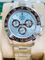 Rolex Daytona 116506 ICE BLUE PLATINUM Watch Box and Papers MINT